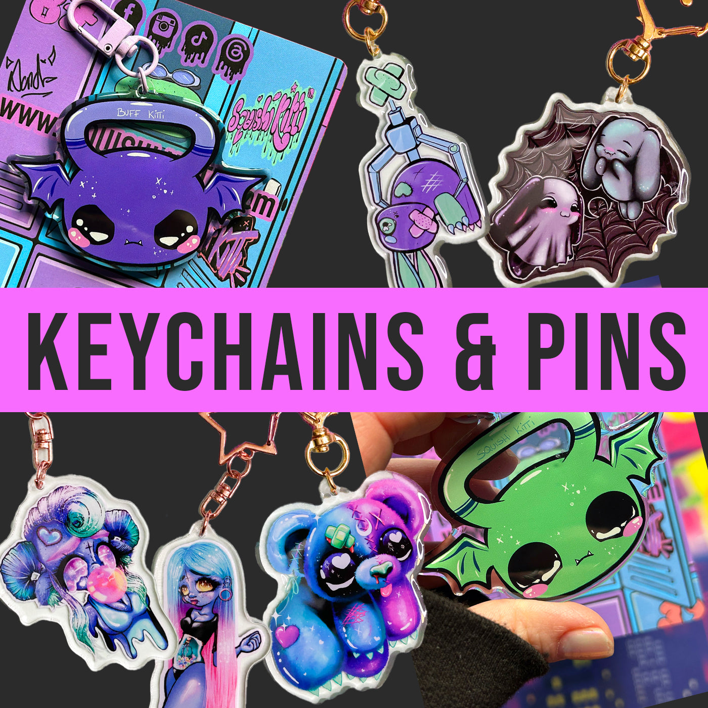 Keychains & Pins