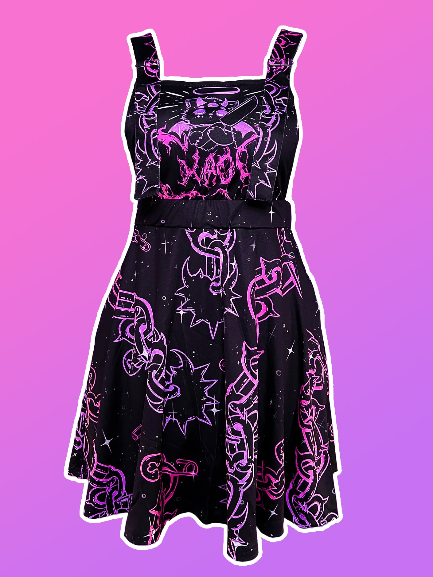 CHAOS Pinafore Dress