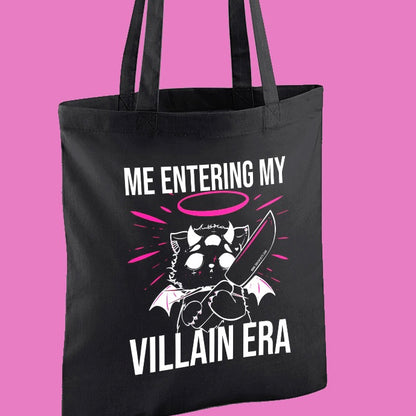 ★ CHAOS Cat Villain Era Tote Bag ★