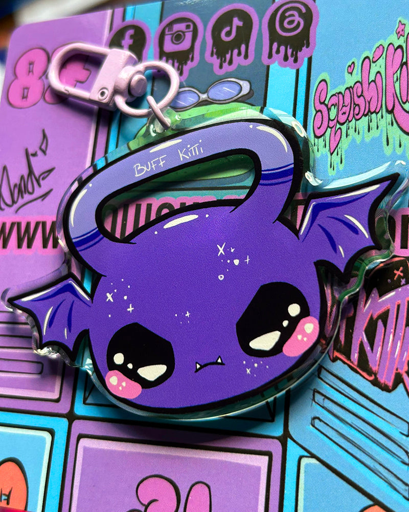 Kettle Bat Keychain