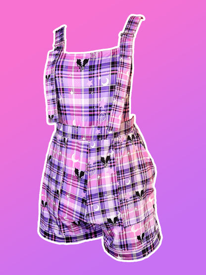 Pastel Punk Dungaree Shorts