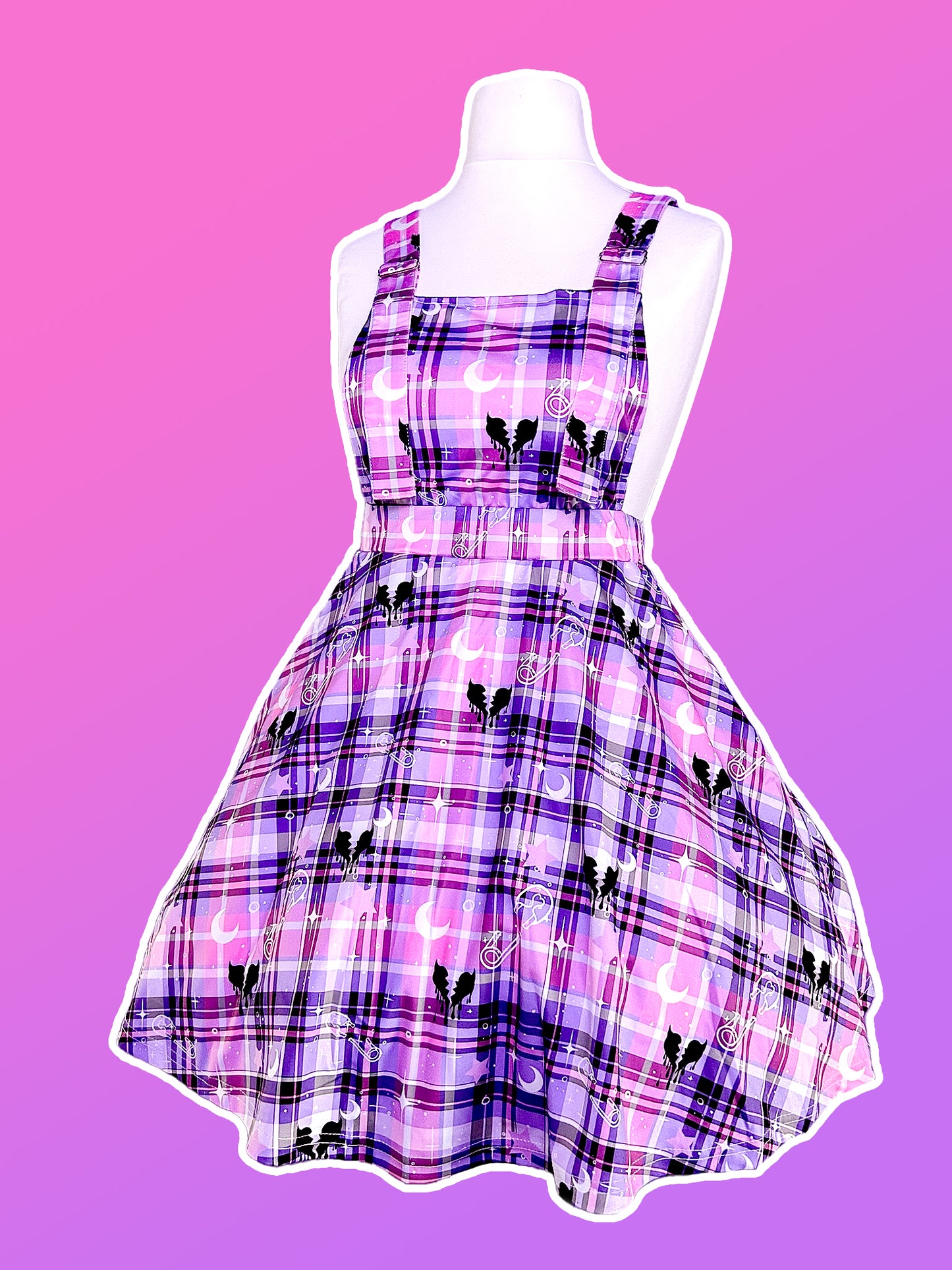 Pastel Punk Pinafore Dress