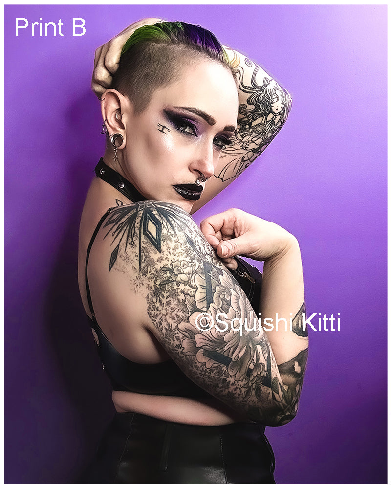 Rhea Ripley Inspired Print - Buff Kitti