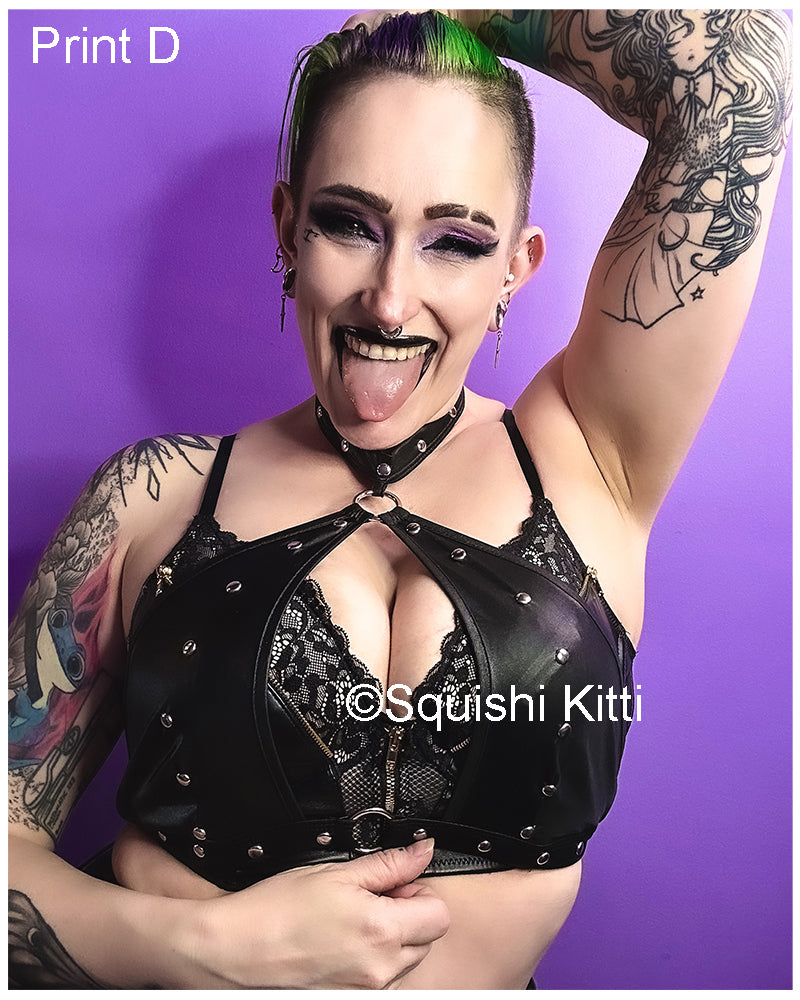 Rhea Ripley Inspired Print - Buff Kitti