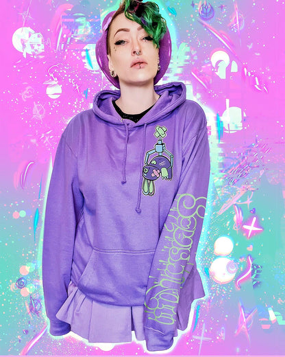 ★ LTD EDITION★ Lavender Claw Machine Bunny Critter Hoodie