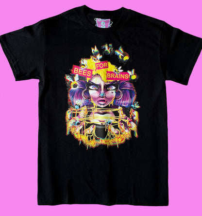 ★  Bees for Brains unisex tshirt ★