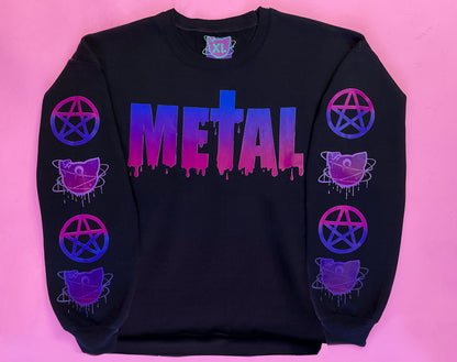 ★ METAL slogan sweater ★