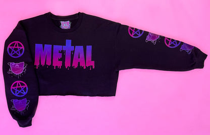 ★ METAL slogan sweater ★