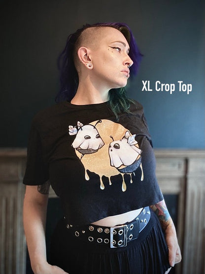 ★  Boo bee T-shirt - crop top★